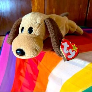 bones rare Ty beanie baby : puppy dog original 1993
